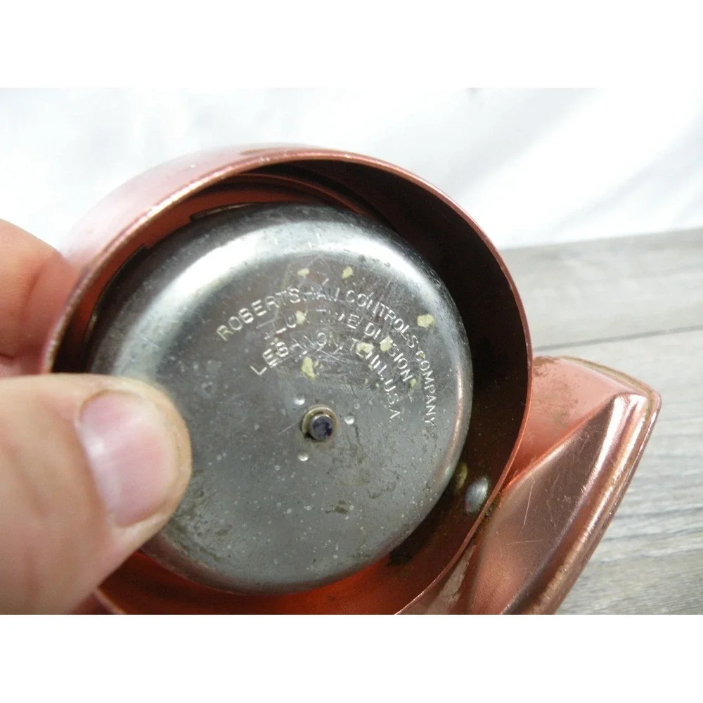Mirro-Matic 60 Minute Timer Kitchen Copper Aluminum Mirro Vintage Mechanical